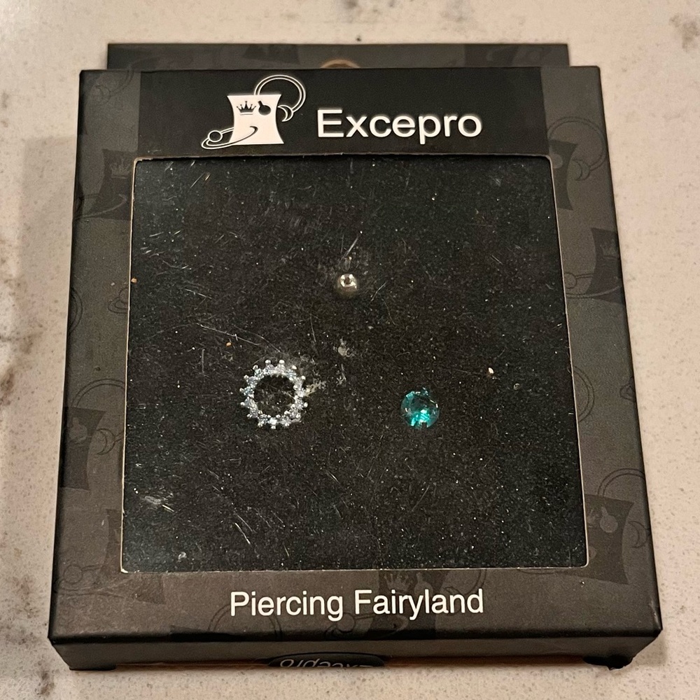 Excepro Cartilage Piercing 3 Piece‎
